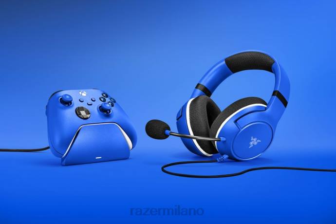 pacchetto duo essenziale per xbox Razer 4NFD175 blu shock consolle