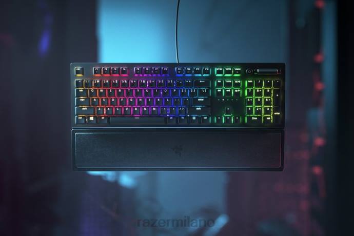 blackwidow v3 - interruttore giallo - us Razer 4NFD61 nero tastiera