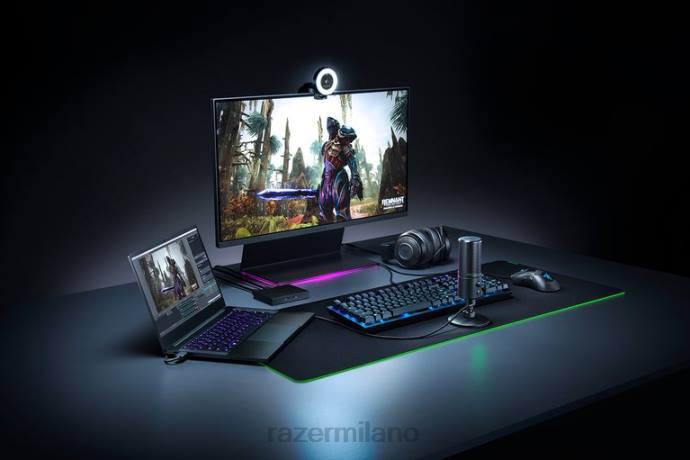 seiren Razer 4NFD112 nero creazione di contenuti