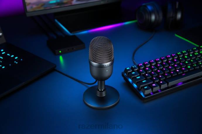 seiren mini Razer 4NFD110 nero creazione di contenuti