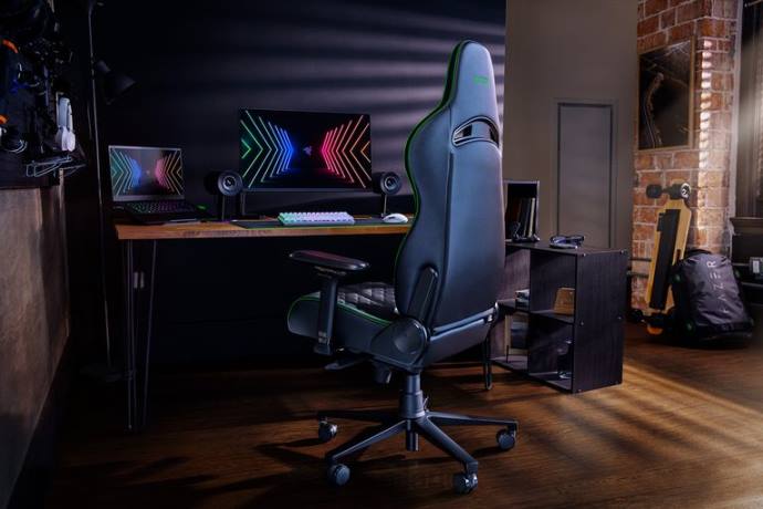 enki Razer 4NFD131 verde sedia da gioco
