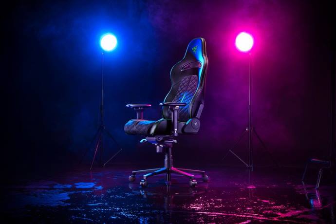 enki Razer 4NFD131 verde sedia da gioco